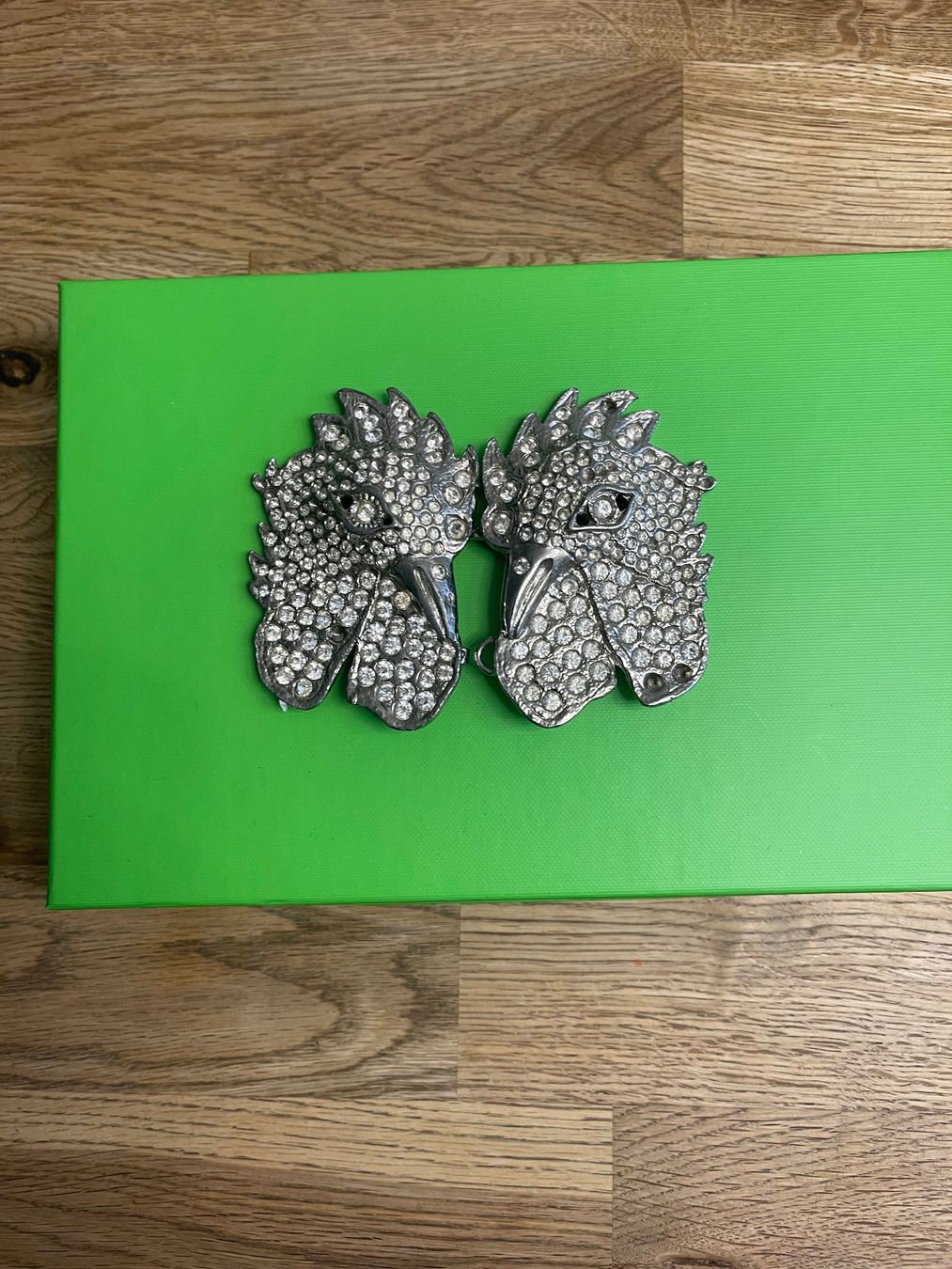Gürtelschnallen: Gürtelschnallen Hahn Strass besetzt – Gebraucht aus Gattikon von Guegis66