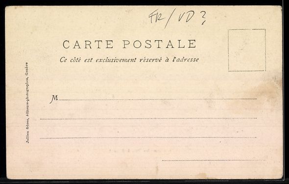 Cartoline postali: AK Coppet, Une Rue – Usato da Berlin venduto da bartko-reher 1