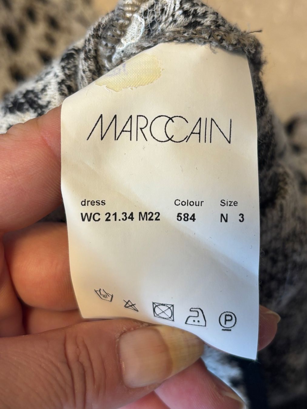 Marc Cain Vestiti: Marc Cain Strickkleid  Schurwolle/Baumwolle – Usato da St. Margrethen SG venduto da dijanaO 6