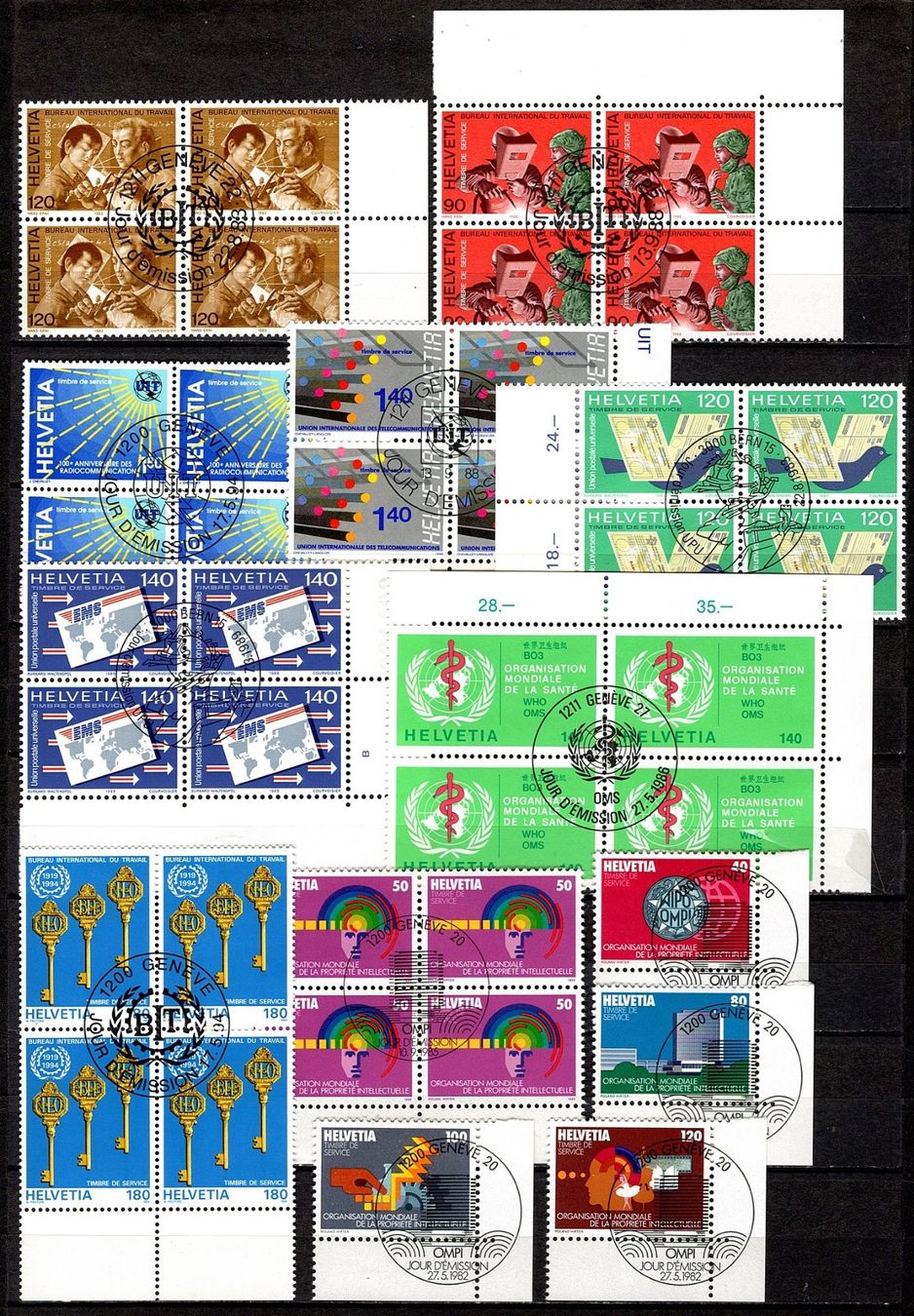 Tous les timbres: Genfer Ämter (799) – D'occasion à Burgdorf par blinky01