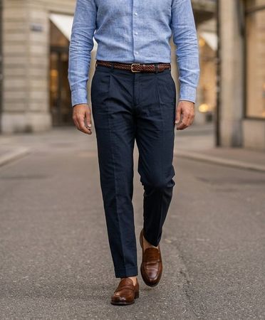 Rare ! Elégant pantalon neuf Briglia 1949 taille 49 (W33)
