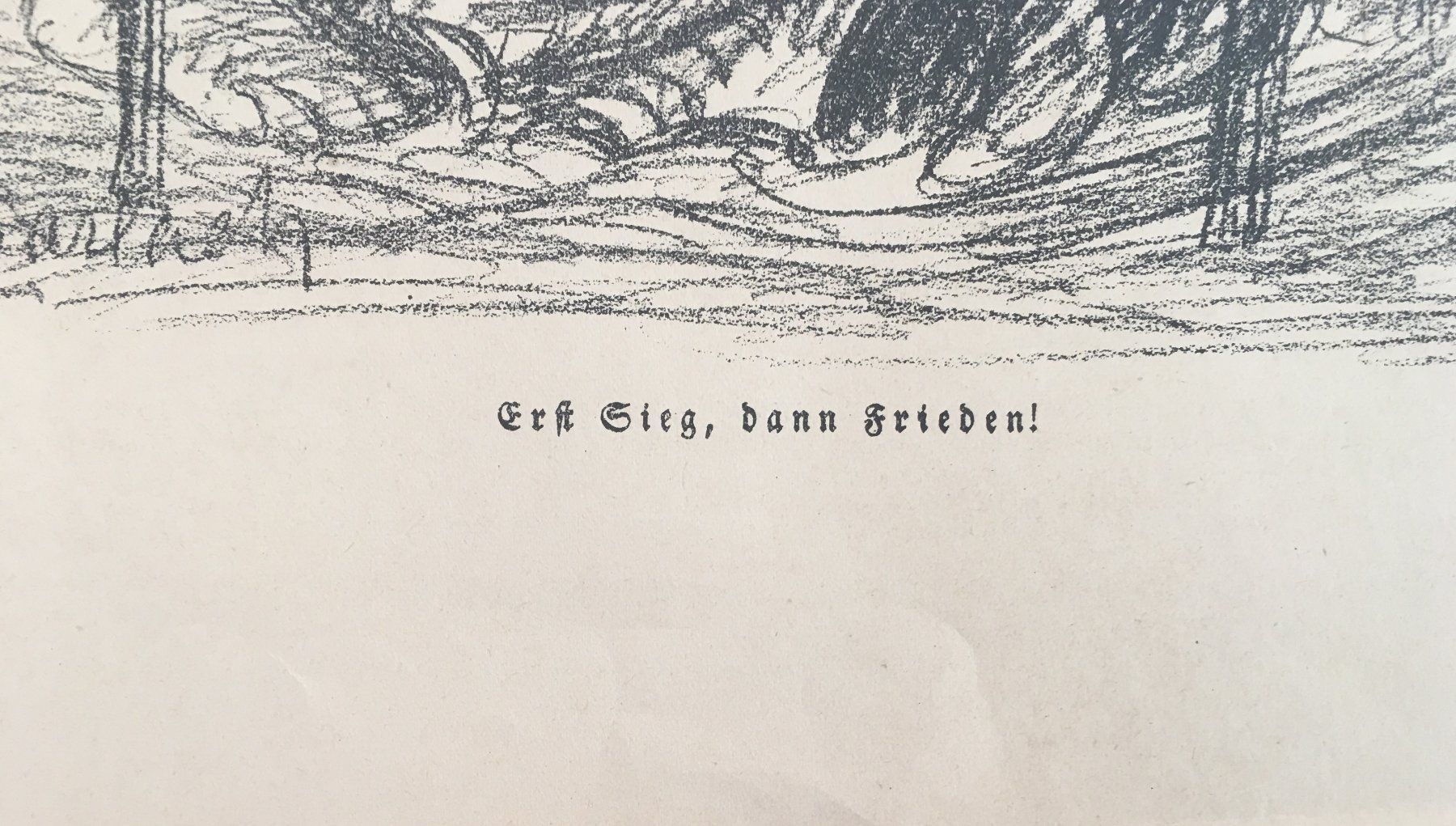Grafica & Litografie: Ernst Barlach "Erst Sieg, dann Frieden" – Usato da Nennigkofen venduto da juhit 3