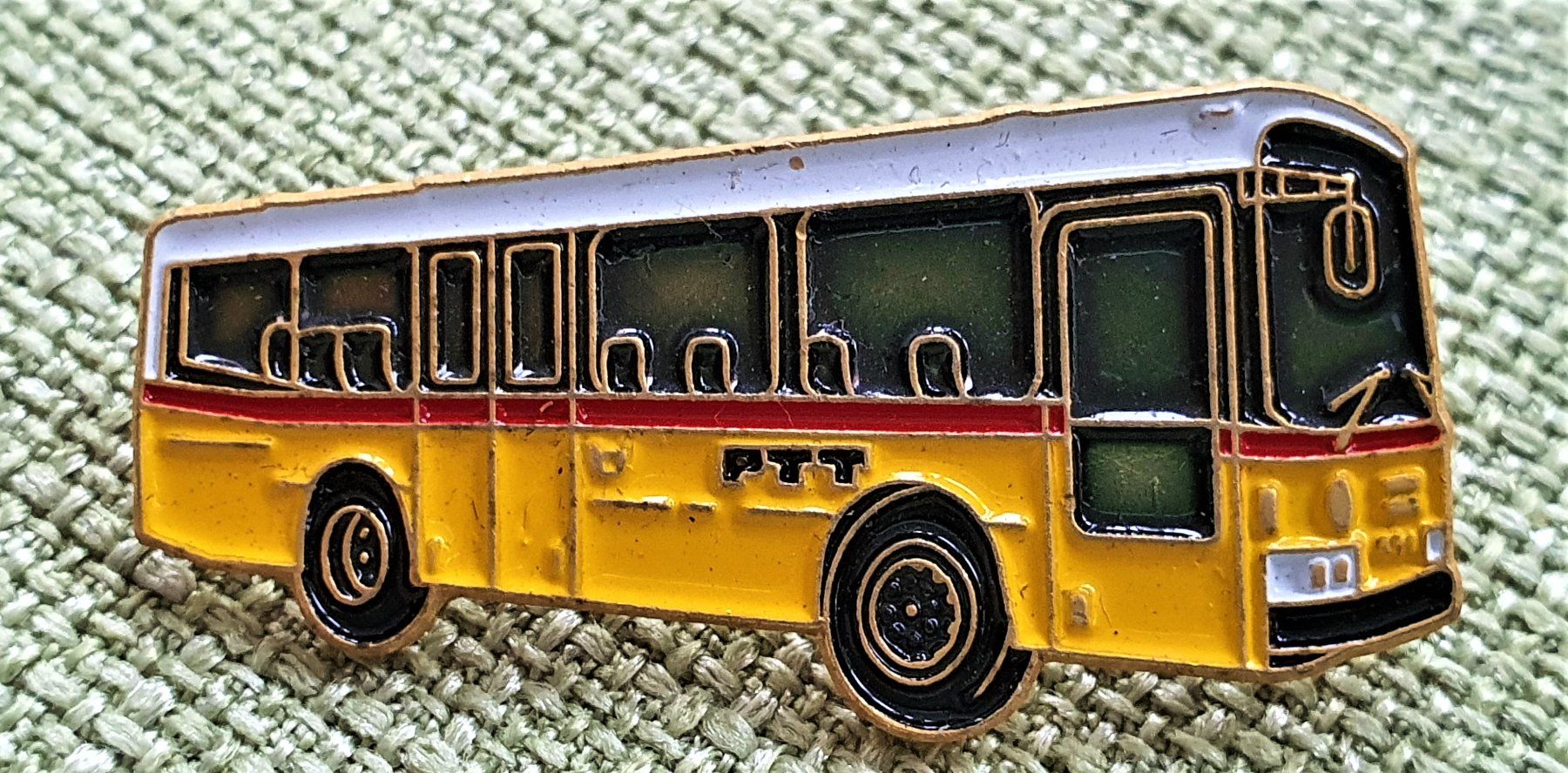 Placchette & Badge: O648 - Pin Die Post PTT Postauto MAN 1990 – Usato da Reinach BL venduto da Boston-Verkauf