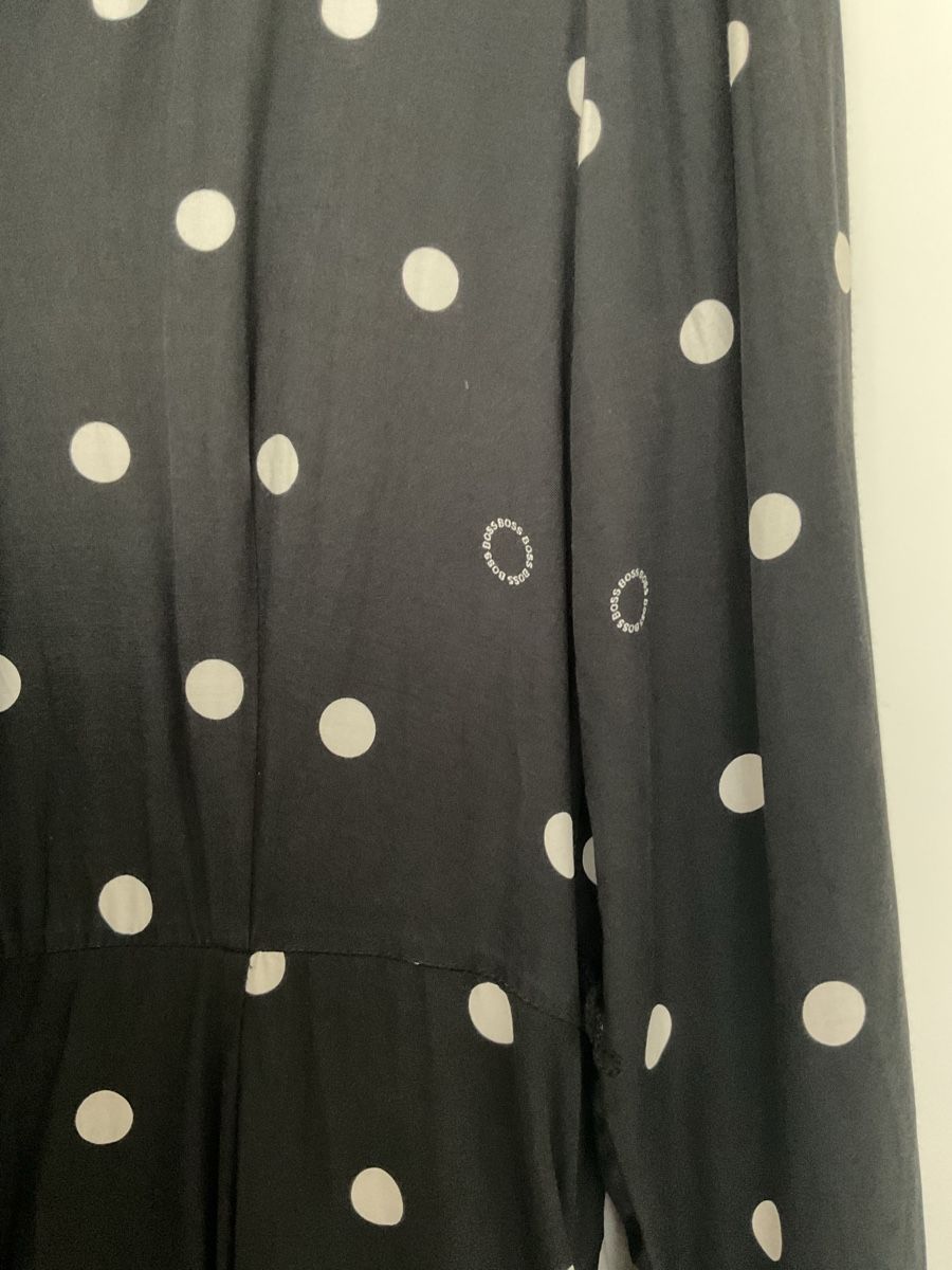 Hugo Boss Vestiti: Hemdblusenkleid mit Gürtel, Dots – Usato da Uitikon Waldegg venduto da sarab6928 1