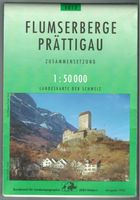 Landkarte Zusammensetzung Flumserberge / Prättigau 1995