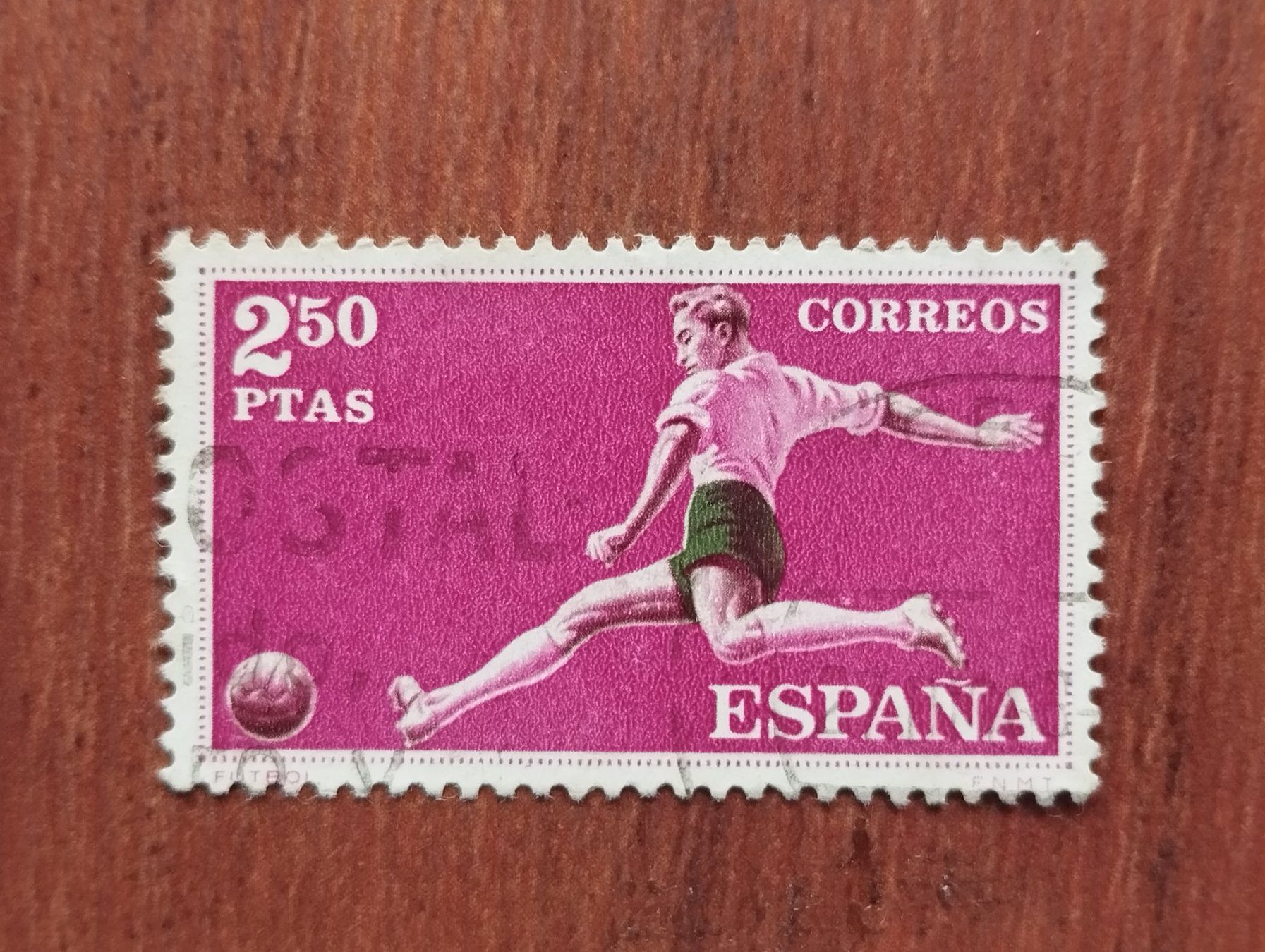 Alle Briefmarken: Fussball - Spanien – Gebraucht aus Villars-sur-Glâne von MiguelDelgado