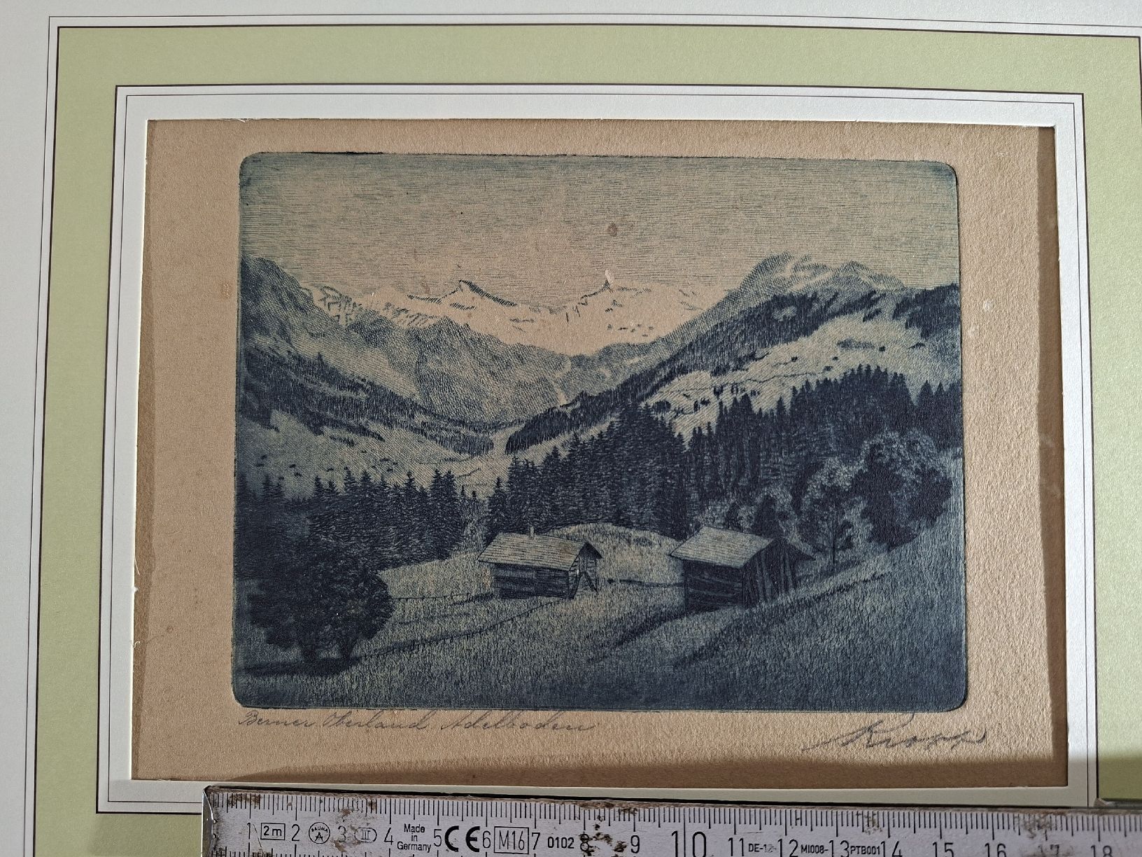 Incisioni: Lot 16, 5 Stiche Bern Umgebung – Usato da Grindelwald venduto da carro5 9