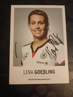 Lena Goessling - DFB Autogrammkarte - handsigniert
