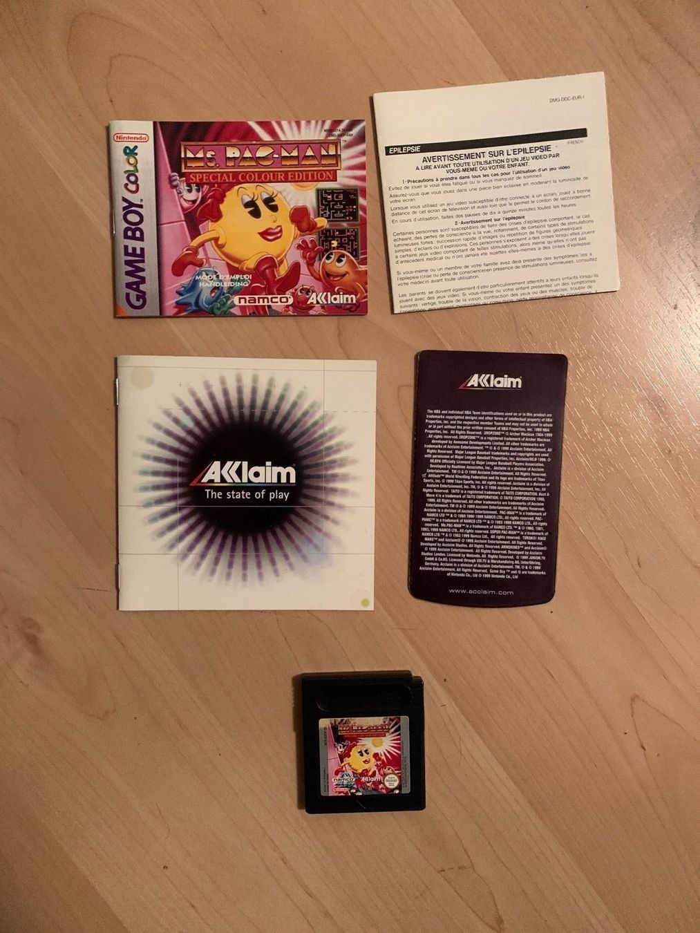 Nintendo Giochi: Ms Pac-Man Gameboy Color OVP DE – Usato da Schaffhausen venduto da raphael_95 7