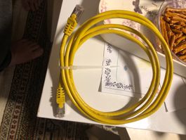 Patchkabel ukv Netzwerkkabel 2m Cat.5 Cat5 ethernetkabel