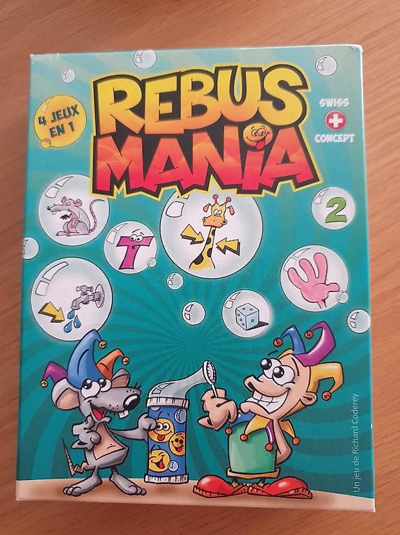 Giochi: Rebus Mania, jeu de cartes – Usato da Chavornay venduto da er_yy7k