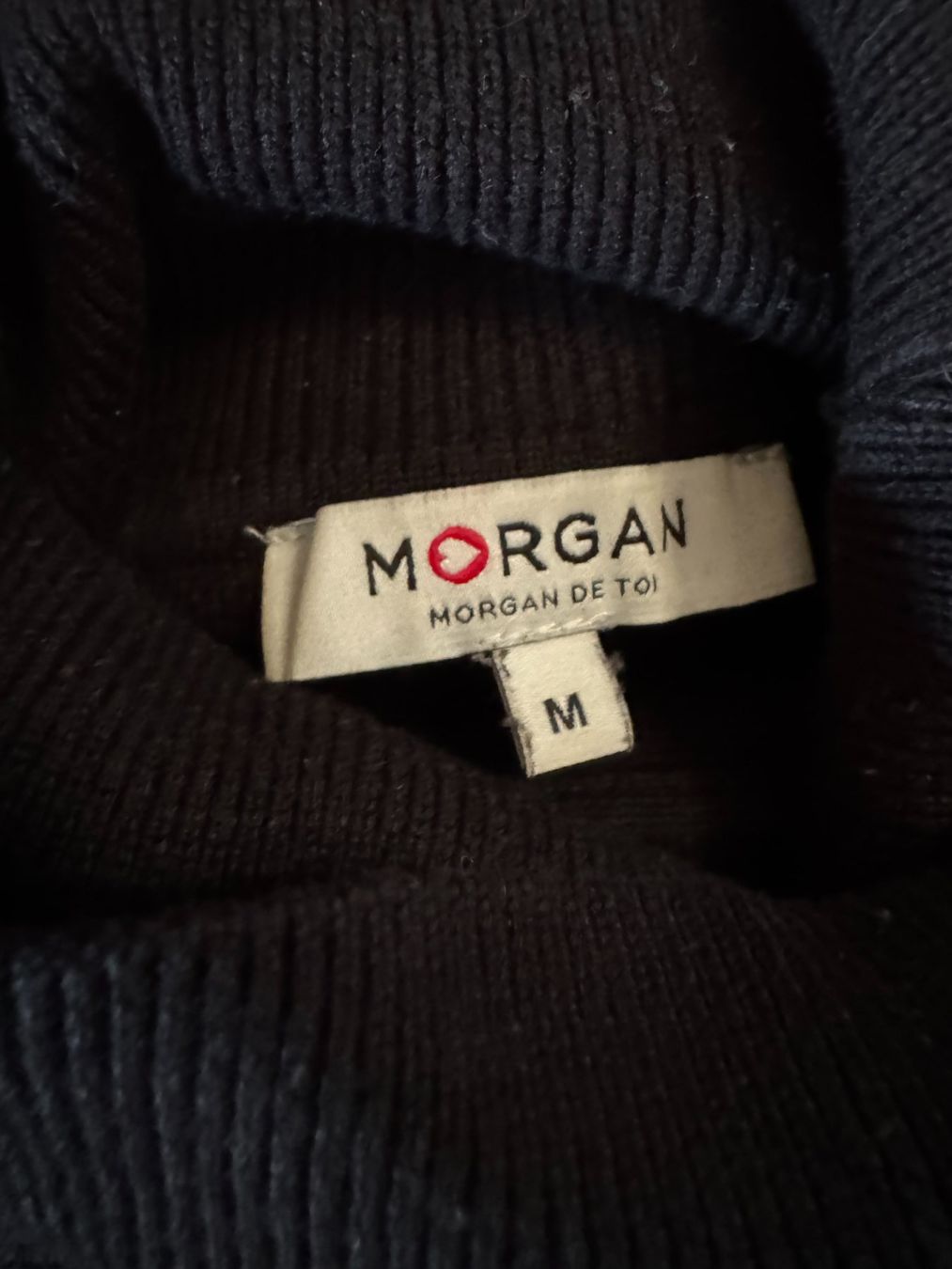 Morgan Maglioni & Felpe: Pull col roulé rayé Morgan taille M – Usato da Rossemaison venduto da Carduelis 2