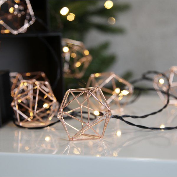 Ghirlande e barre luminose: Lichterkette Edge - Kupfer – Nuovo (secondo la descrizione) da Bonstetten venduto da SurpriseShop 1