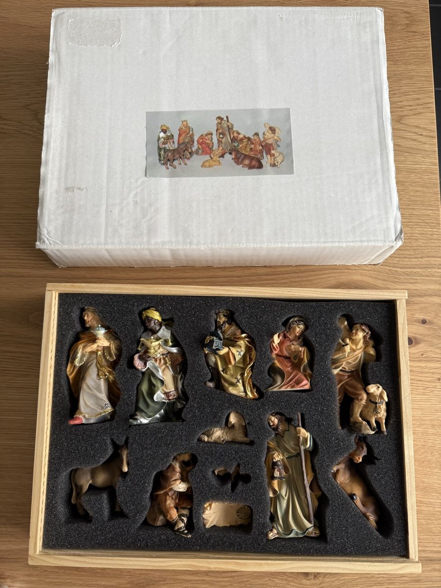 Tutte le decorazioni: 12 Teiliges Krippenset, Handarbeit – Usato da Sarmenstorf venduto da Nathaliie_21 2