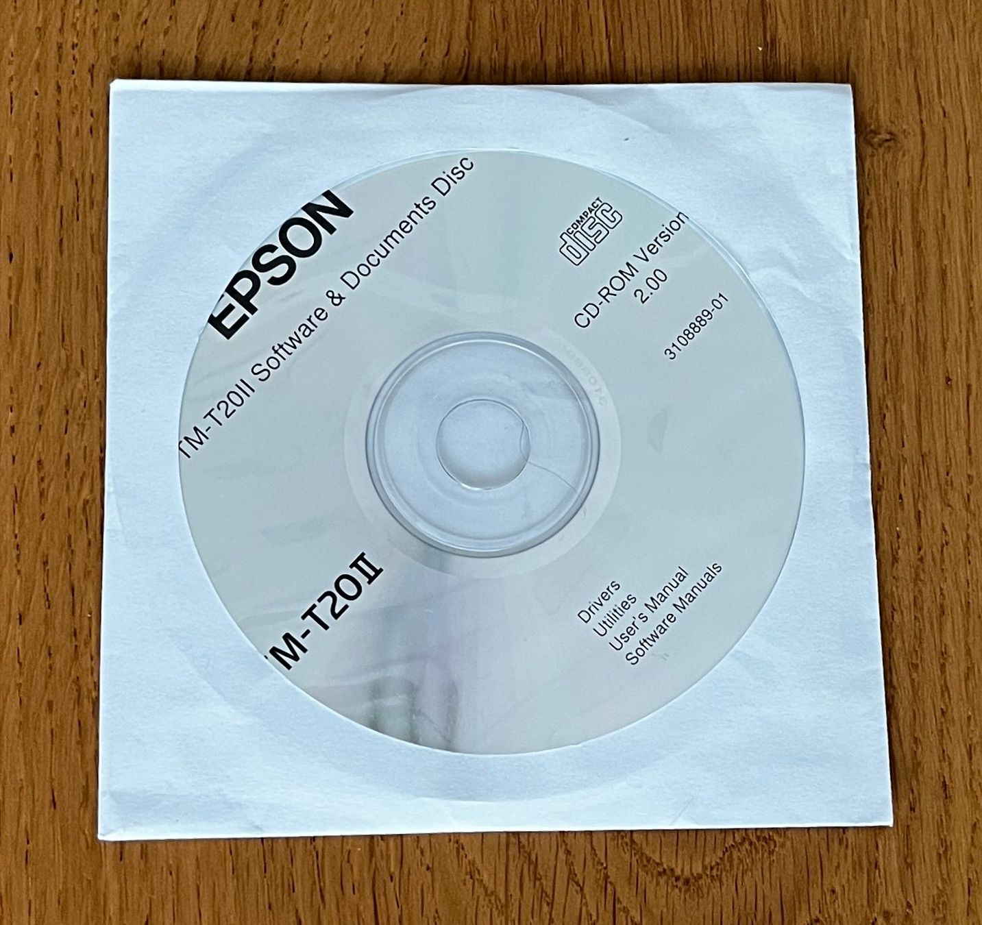 Epson Stampanti: Bondrucker Thermodrucker Epson TM-T20II – Usato da Brugg AG venduto da Namibi 3