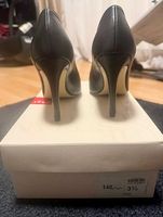 HÖGL Black leather stilettos/ pumps 36.5