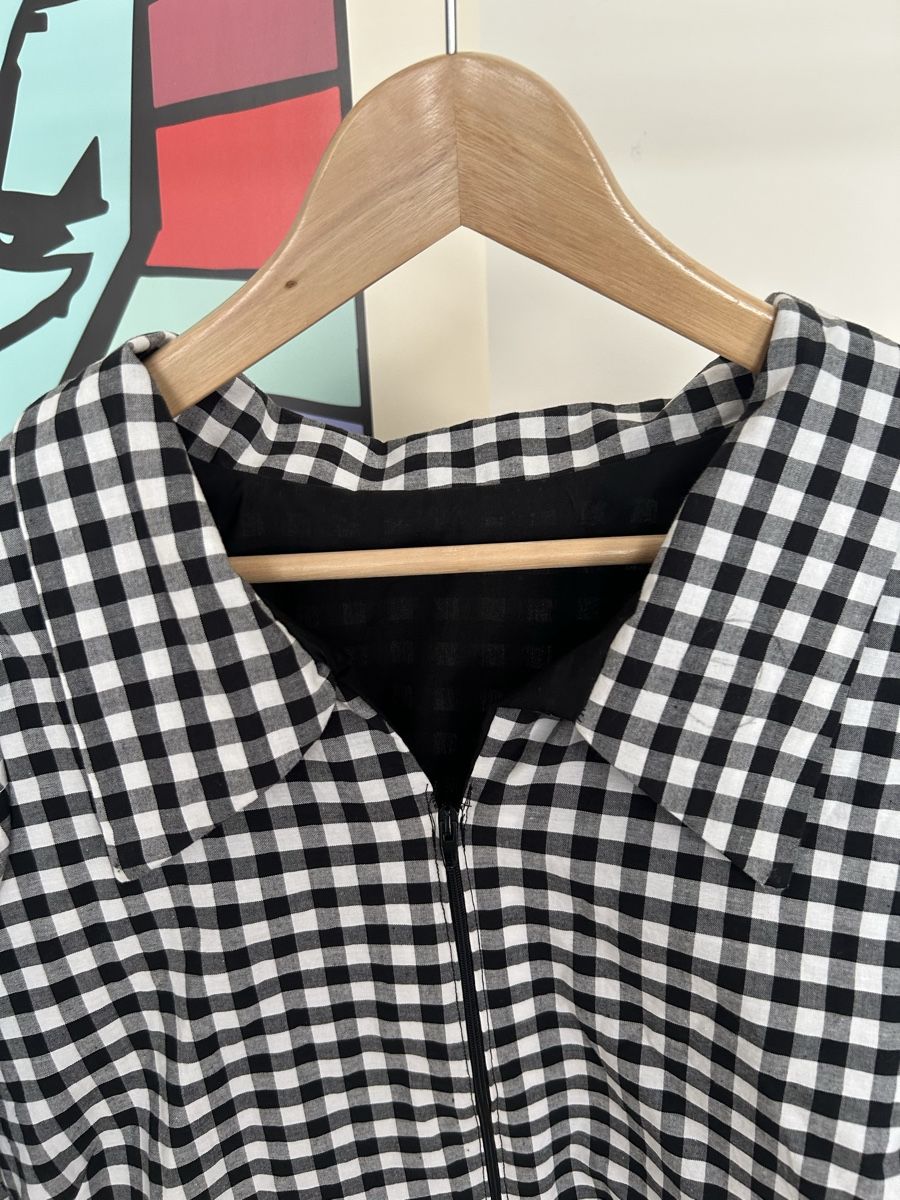 Jacken: Gingham Jacket Black White Size M – Gebraucht aus Zürich von fan_z5fl 1
