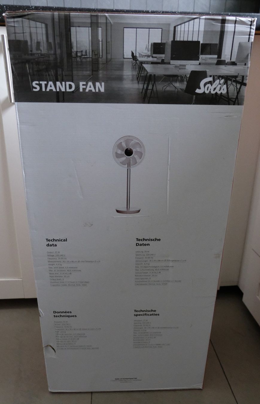 Solis Luftreiniger: Ventilator Solis Eco Silent – Neu und originalverpackt aus Luzern von  1