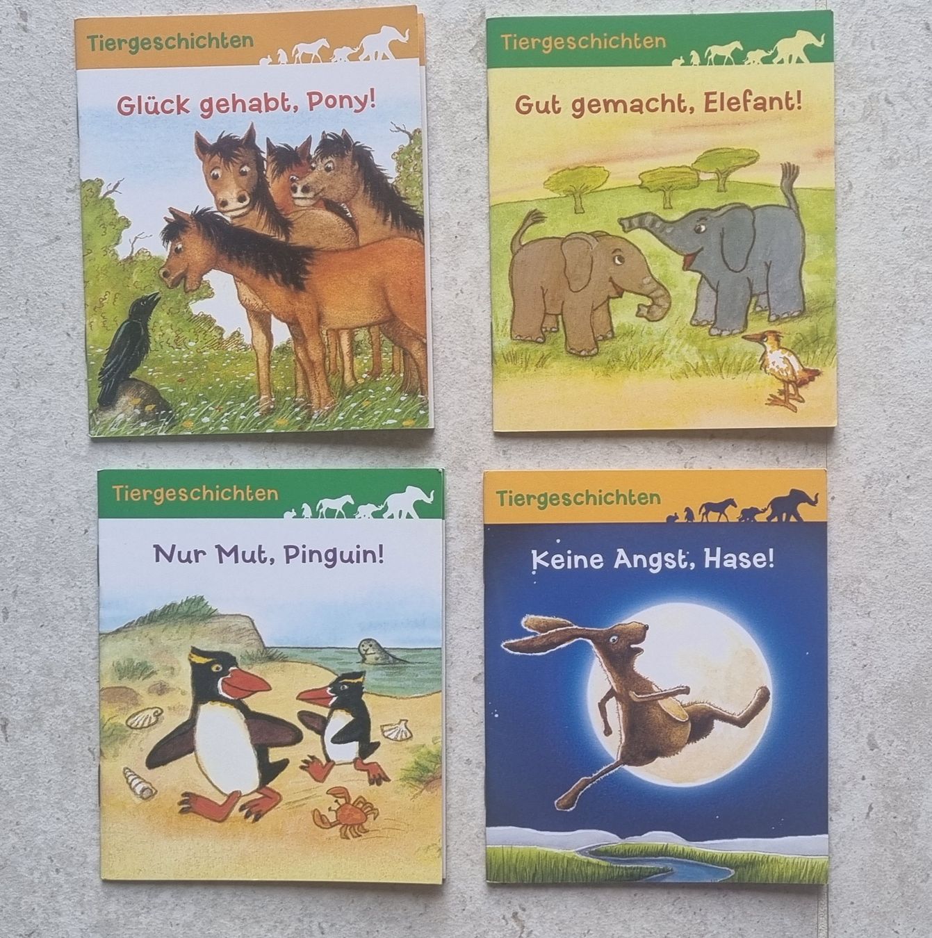 Libri: 4 × Minibücher Tiergeschichten – Nuovo (secondo la descrizione) da Champlan venduto da acr_kkd5