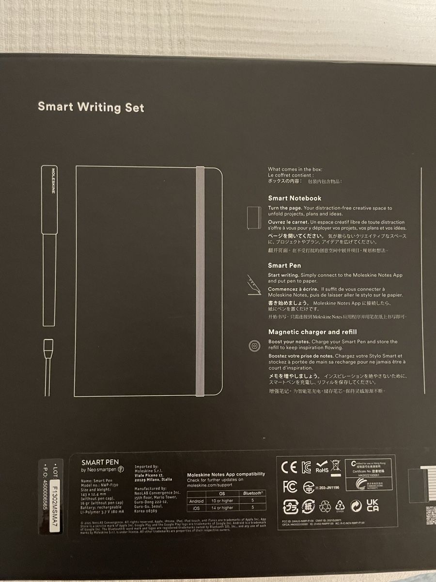 Blocchi: Moleskine Smart Writing – Nuovo (secondo la descrizione) da Menziken venduto da FS-Creativity