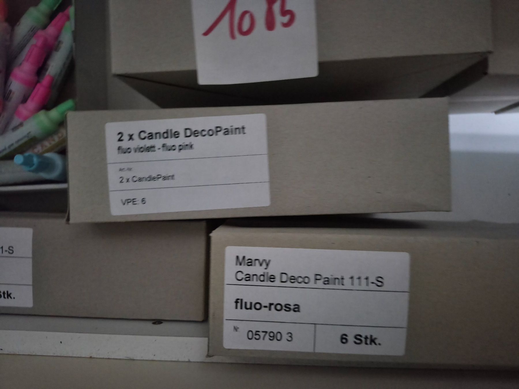 Candele: 1085 Posten Kerzenmalstift aus Liq – Nuovo (secondo la descrizione) da Derendingen venduto da Meisterstuecke 5