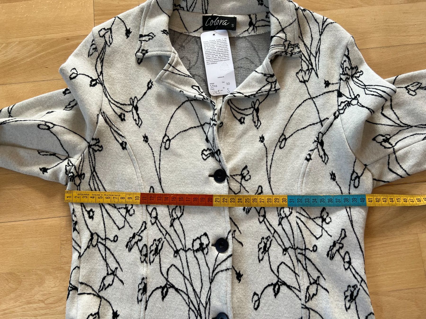 Colora Giacche: Colora Damen Blazer / Jacke, Gr. S, Hellgrau, NEU – Nuovo e nell'imballaggio originale da Worb venduto da farben20zauber 4