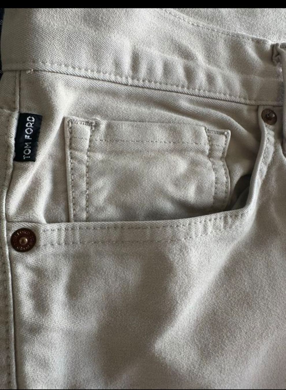 Tom Ford Pantaloni: Tom Ford, bège, Grösse 34, Top – Usato da Bern venduto da Mpa_b2wr 4