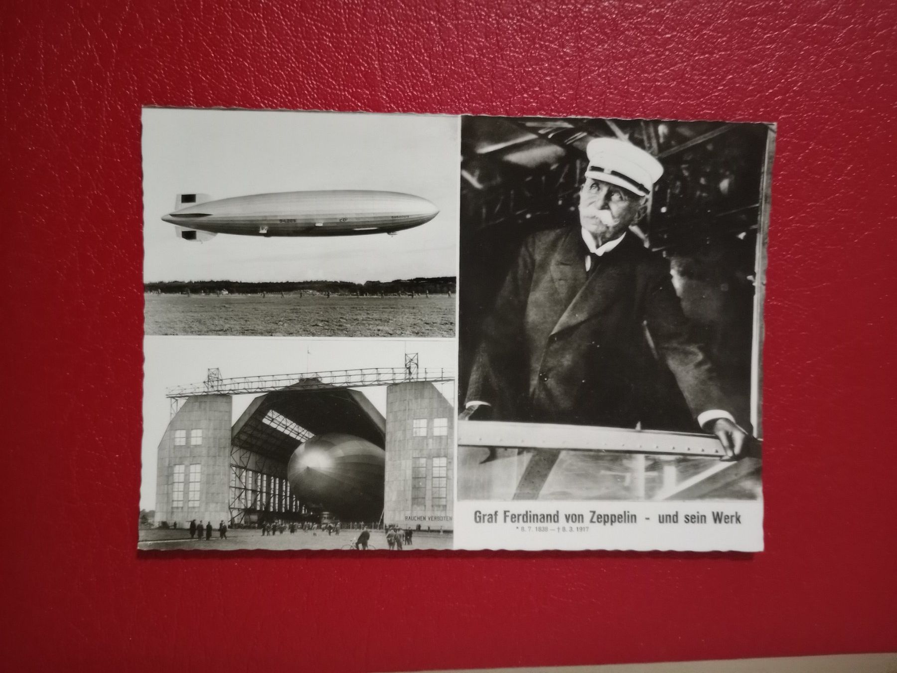 Cartes postales: AK Graf Zeppelin Luftschiff mit Sonderstempel 1967 – D'occasion à Küttigen par Melisch1000