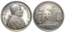 Rom, Pius X., Silbermedaille AN V (1907)