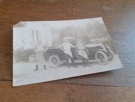 SCHWIIZER MANNE DAZUMAL - METZGER vor OLDTIMER - EBIKON LU
