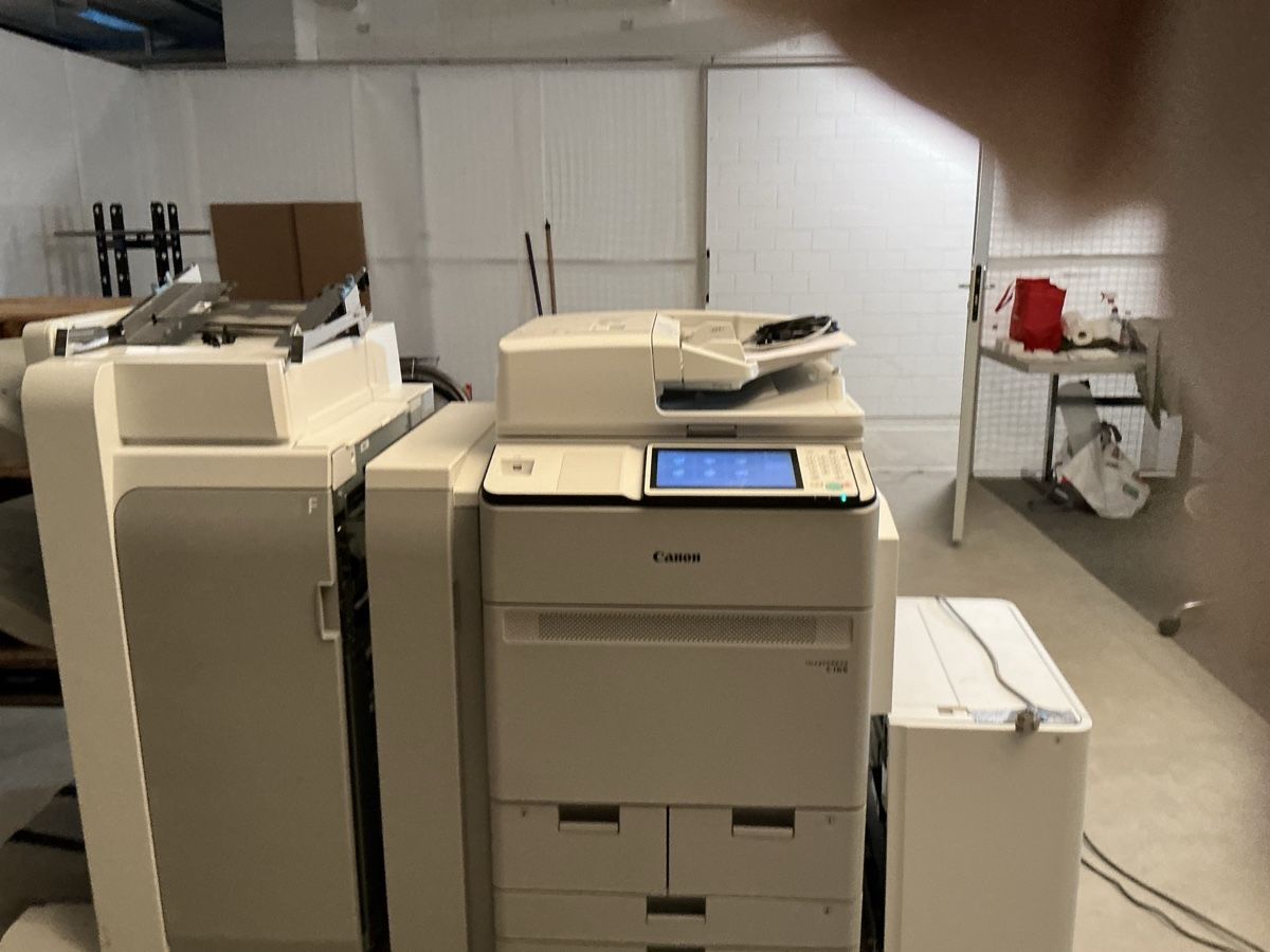Canon Stampanti: Canon imagePRESS C165 Produktionsdrucker – Usato da Zürich venduto da gkt_nqs8