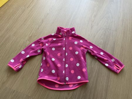 Schöne Fleece Jacke Mädchen Gr.92
