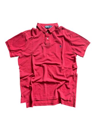 Polo Ralph Lauren Polo-Shirt Rouge Taille L Used