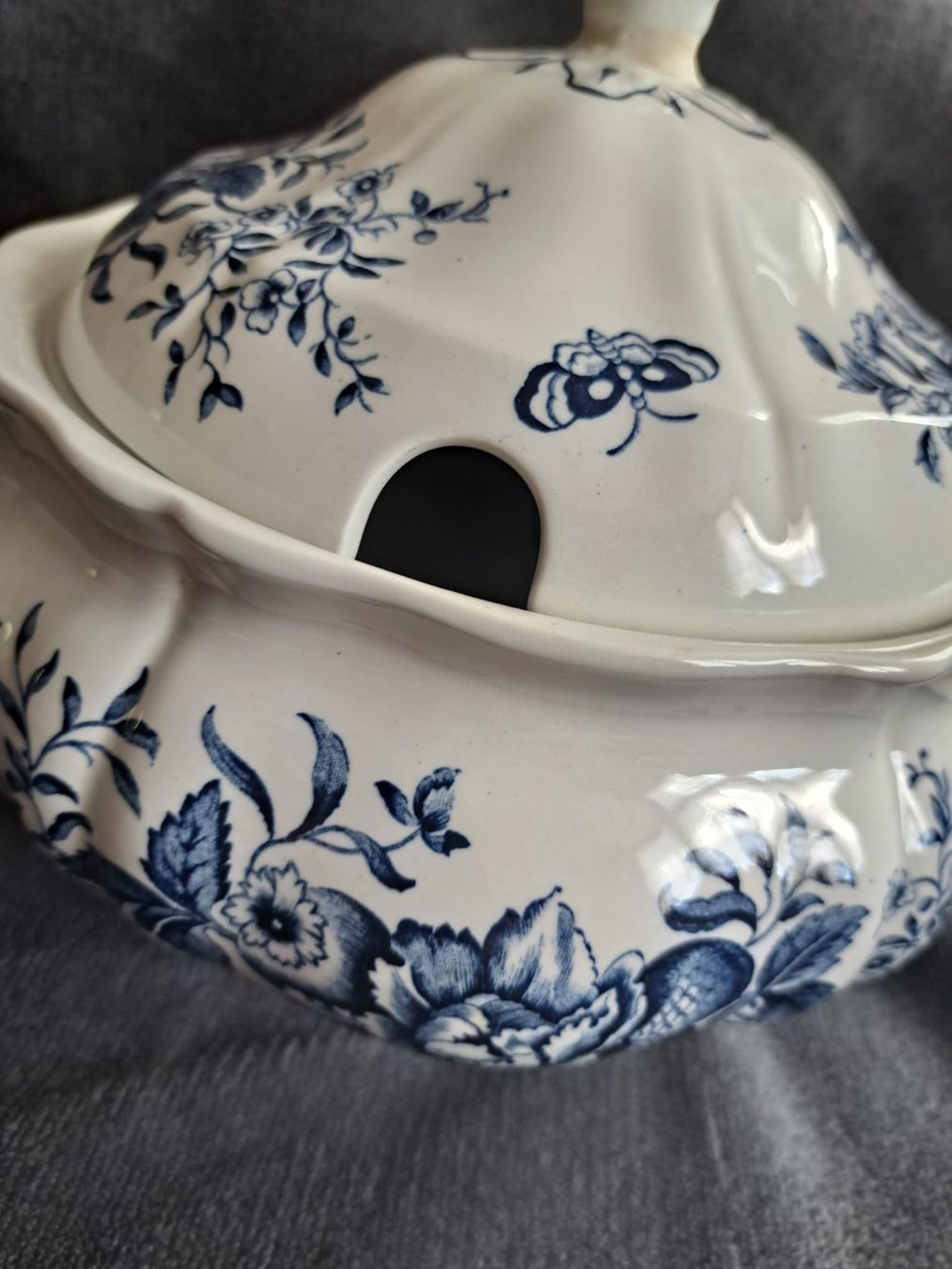 Ciotole: Suppentopf mit Deckel Booths Peony Blue  – Usato da Eschlikon TG venduto da zuzanka80 2