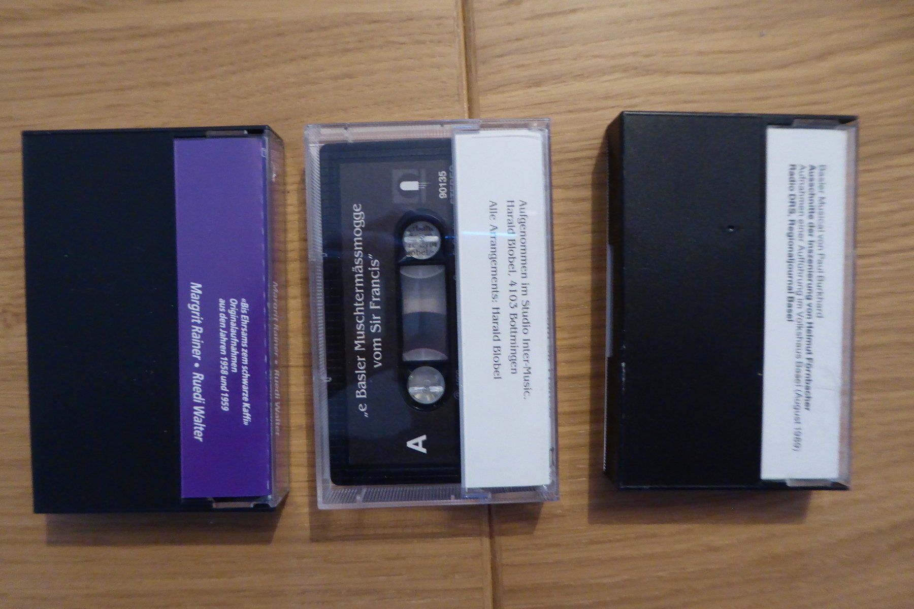 Cassettes audio: 3 Kassetten Comedy Basel Schweiz – D'occasion à Allschwil par Summelsarium 1