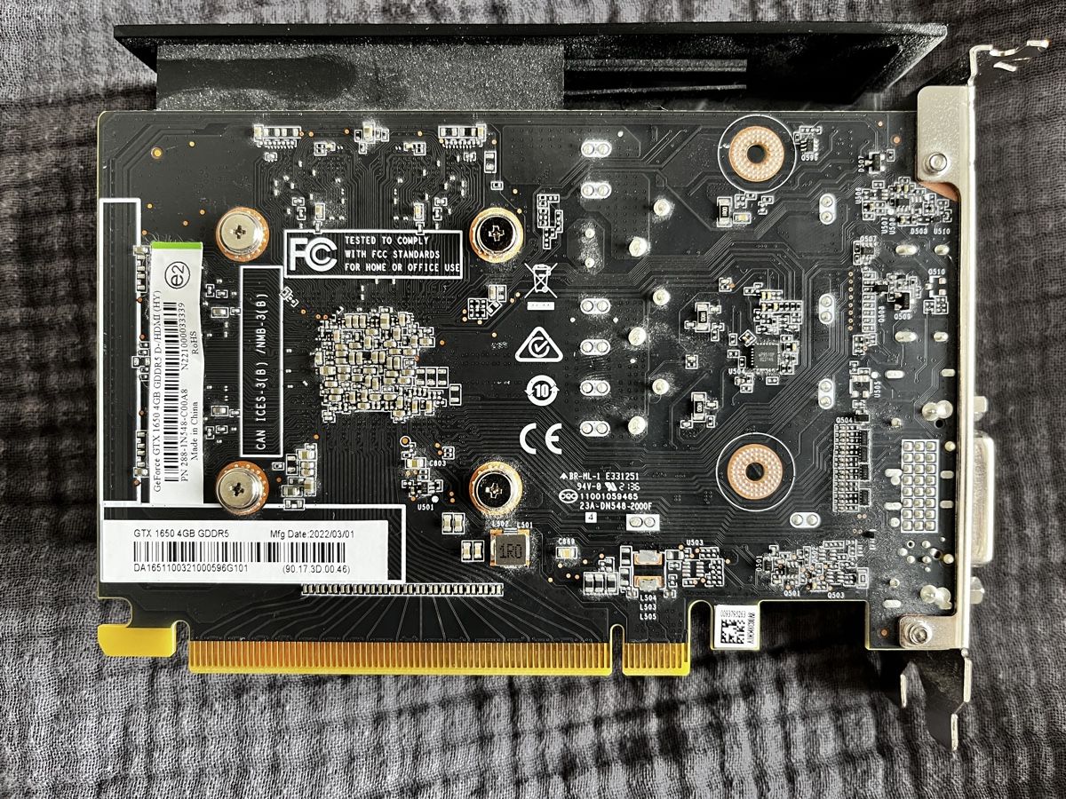 Nvidia Schede grafiche: NVIDIA GeForce GTX 1650 4GB GDDR5 – Usato da Brüttisellen venduto da kormanb 1