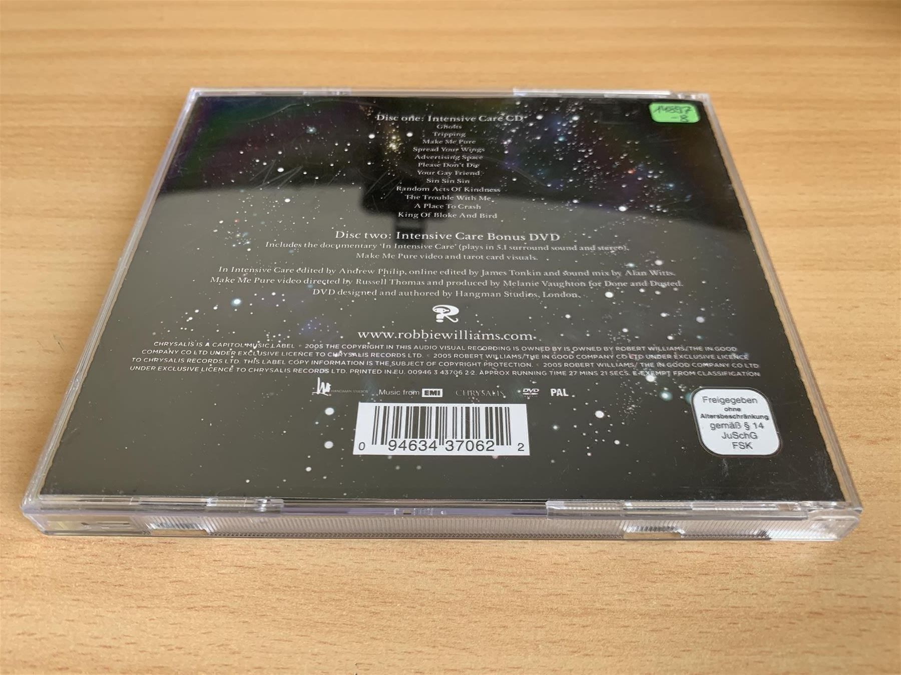 CD: Robbie Williams - Intensive Care - CD & DVD – Usato da Rikon im Tösstal venduto da Alpenmutz 1
