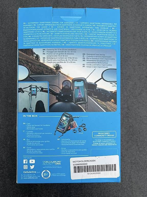 Staffe: Handy Halter Cellularline Rider Shield NEU – Nuovo e nell'imballaggio originale da Altendorf venduto da Moto1 1