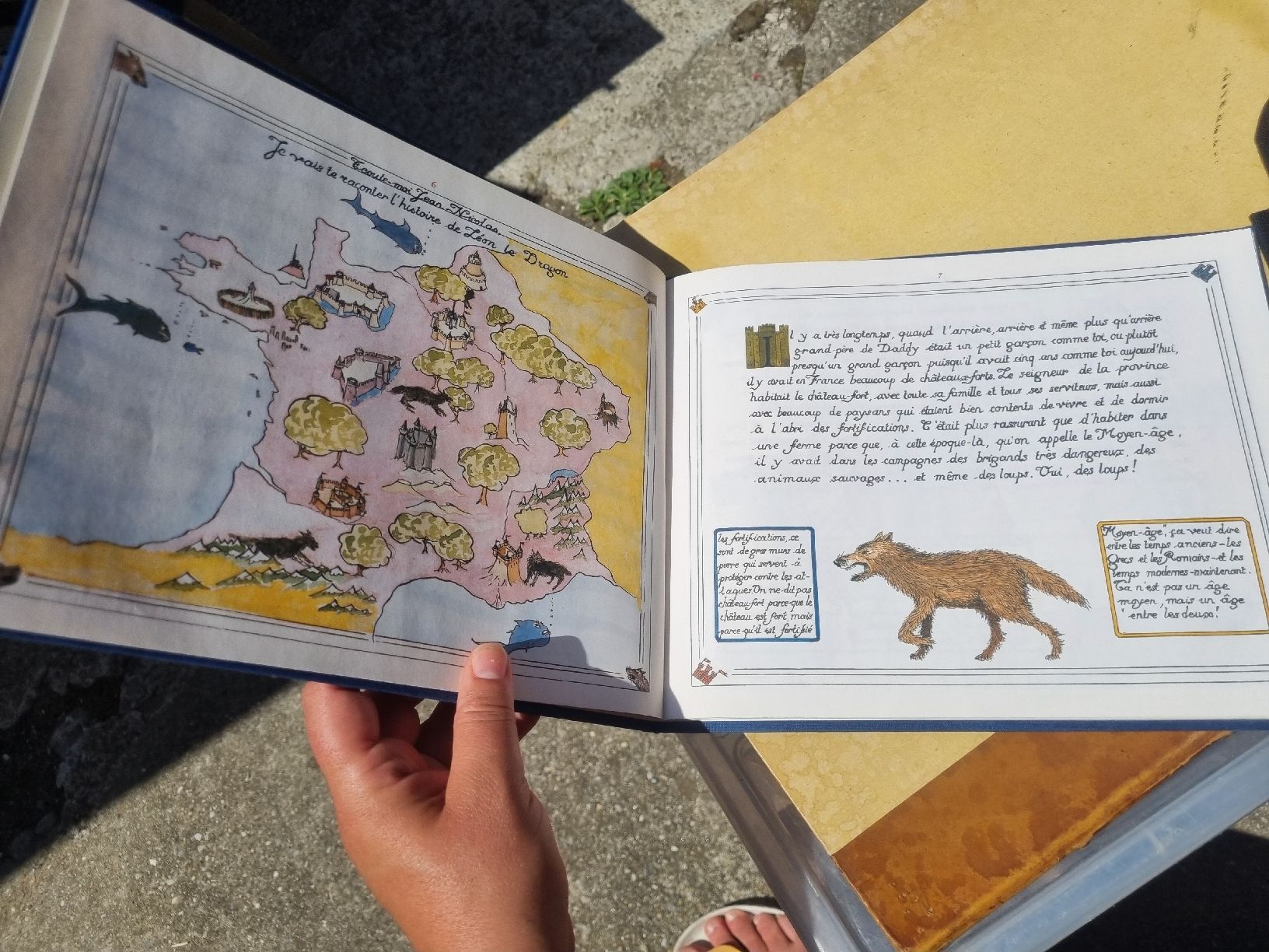 Libri: Livre Leon le Dragon "Les Contes de Daddy"  – Usato da Fribourg venduto da sal_5ln6 7