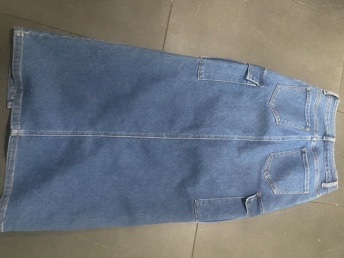 Gonne: Denim Midi Skirt with Pockets -XS – Usato da Dietikon venduto da Tdaf33 1
