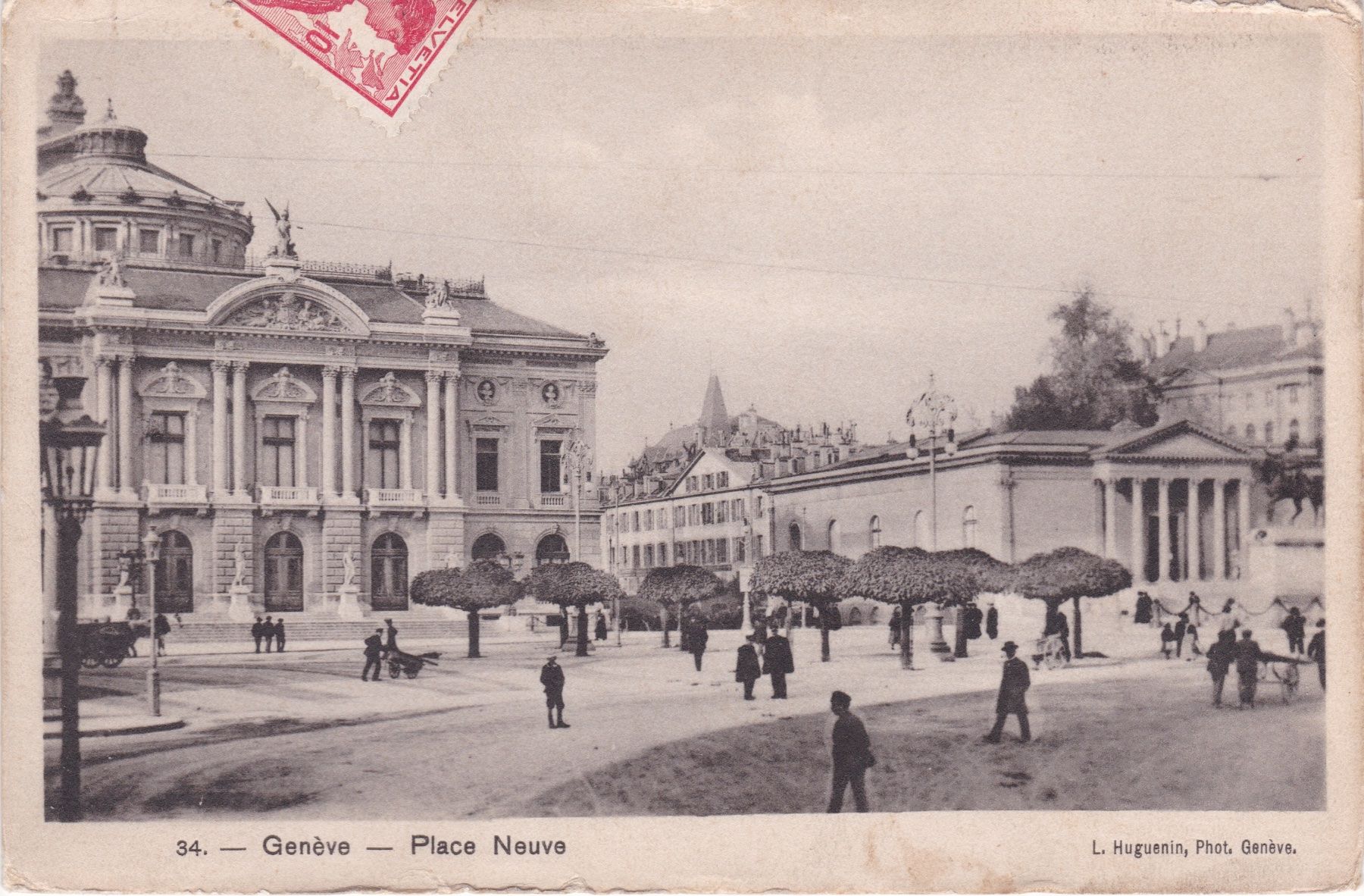Cartoline postali: Lot Kanton Genf – Usato da Baar venduto da dokuba 7