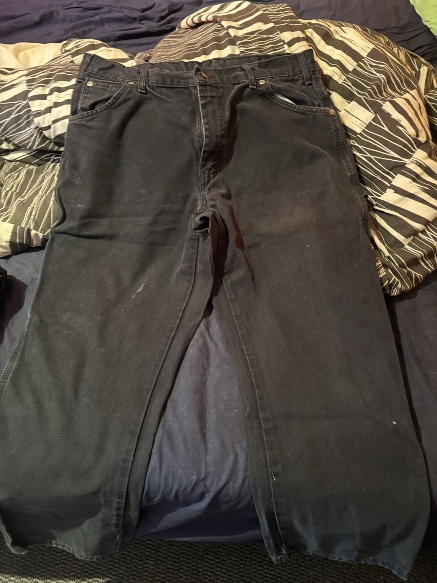 Dickies Jeans: Dickies Schwarz Jeans 36 x 30  – D'occasion à Obermumpf par davetattoo 1