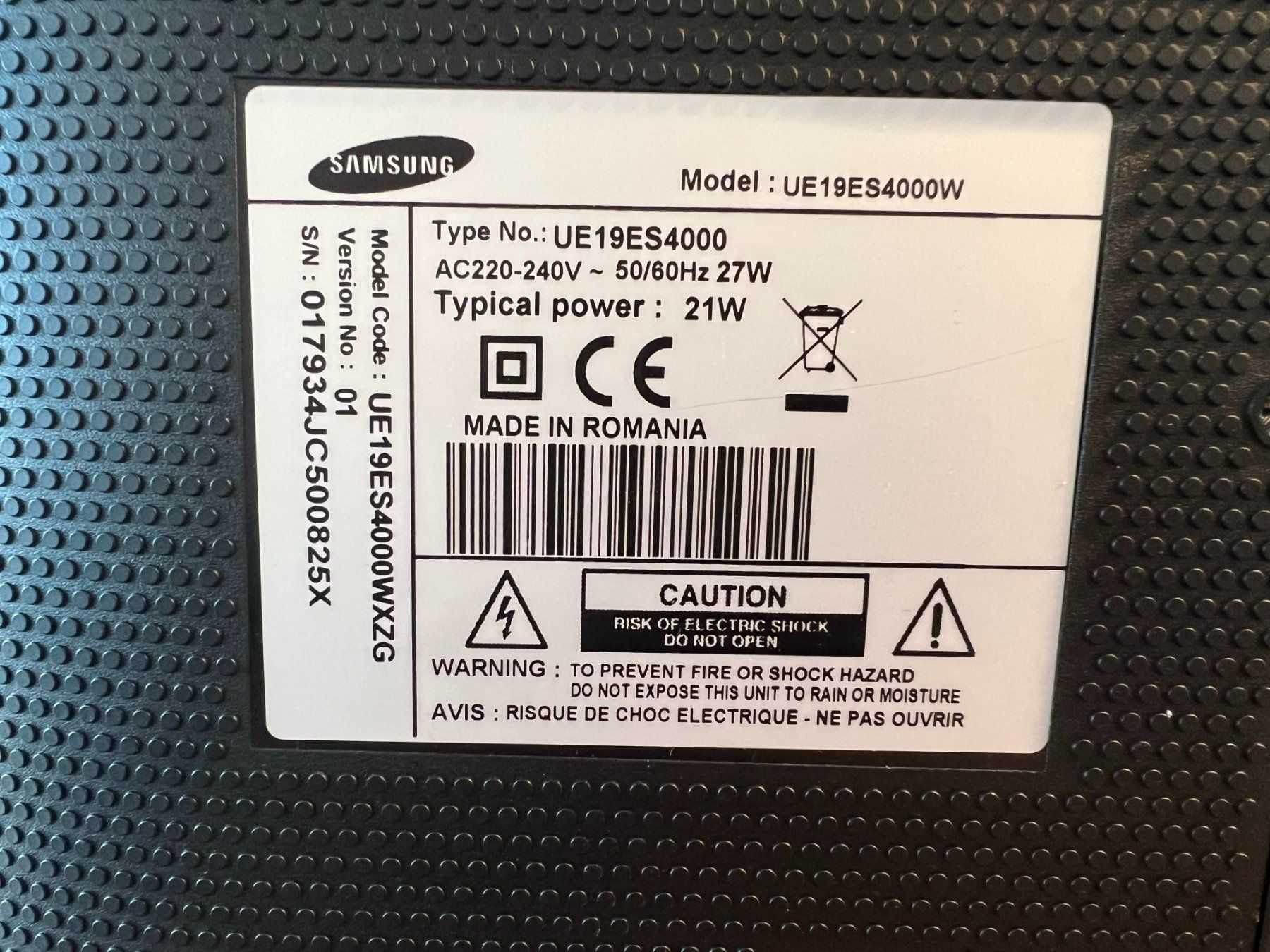 Claviers: TV Samsung 19" – D'occasion à Zürich par Mtoscana 3