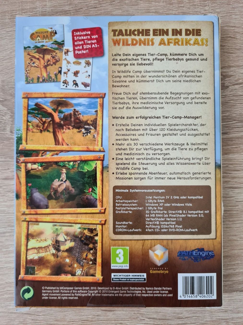 Spiele: Wildlife Camp - PC - NEW – Neu und originalverpackt aus Carouge GE von Franllo 1