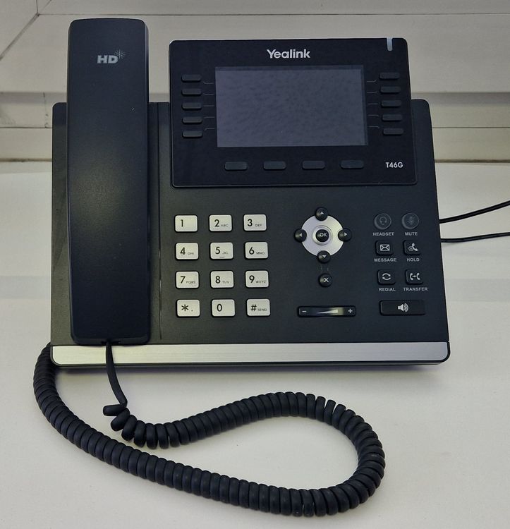 YEALINK SIP-T46G IP Telefon, Guter Zustand | Kaufen auf Ricardo