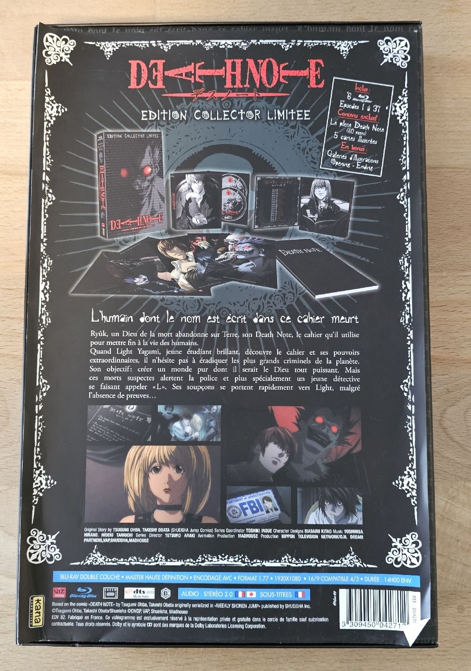 Anime - Death note édition collector Blu-ray (D'occasion) à Attalens ...