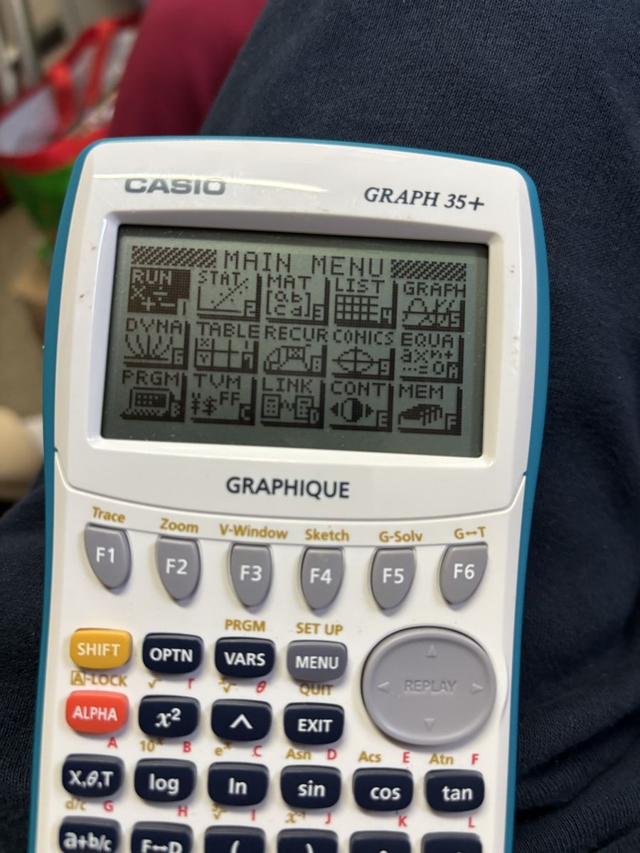 Casio Calcolatrici tascabili: Casio Graph 35+ Graphing Calculator Blue – Usato da Genève venduto da sho_67qj 5