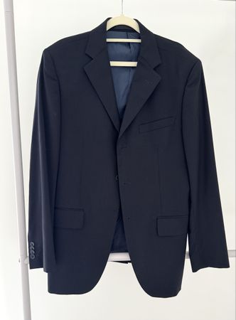 Black Santino Punto Moda Blazer  – Made in Italy