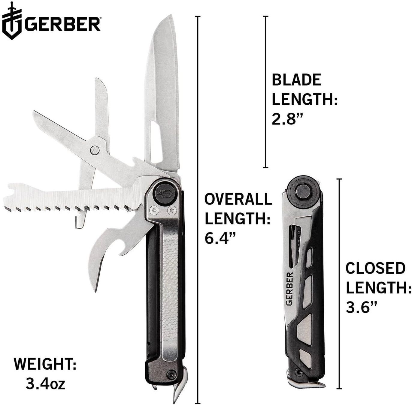 Gerber Coltelli tascabile: Gerber ArmBar Scout Onyx – Nuovo e nell'imballaggio originale da Lachen SZ venduto da Alex_OFFOUT 4