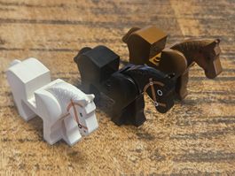 lego lot de 3 chevaux